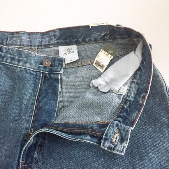 Eddie Bauer Loose Fit VTG Jeans 18 x 33 NWT - Picture 4 of 7
